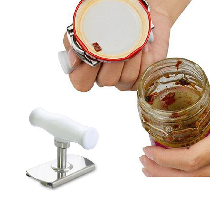 Stainless Steel Lids  Jar Opener - vital gadget