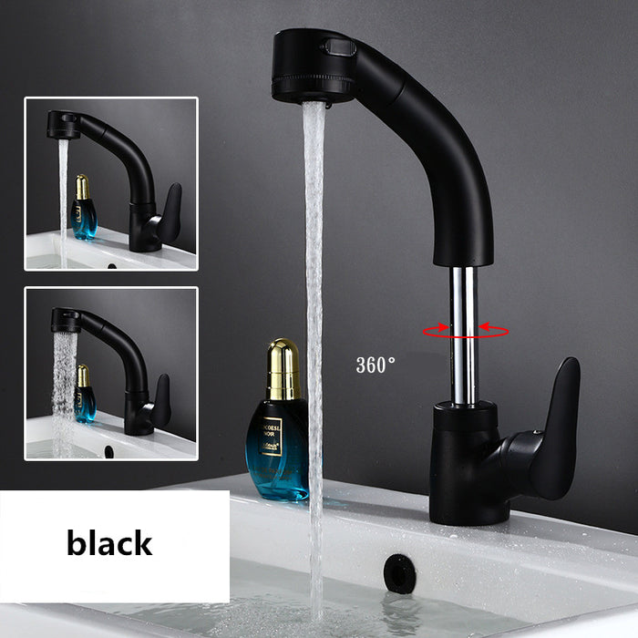 Height Adjustable Pull-out Sink Tap - vital gadget