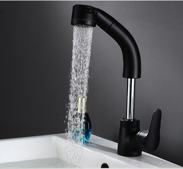 Height Adjustable Pull-out Sink Tap - vital gadget