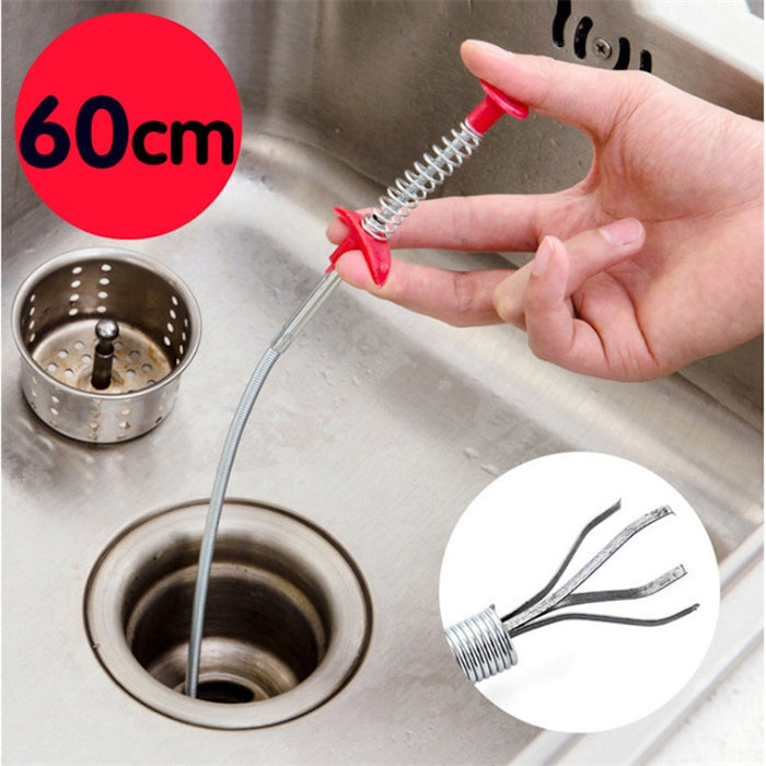Spring Pipe Dredging Tool. - vital gadget