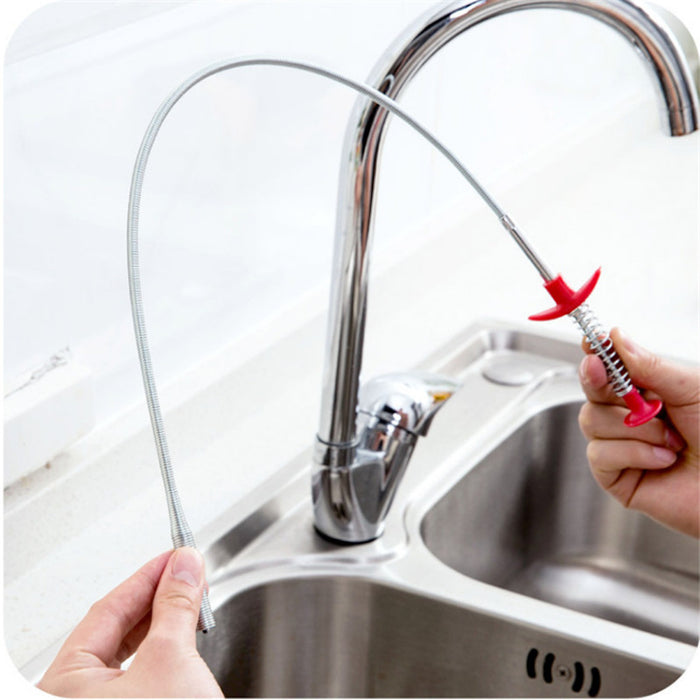 Spring Pipe Dredging Tool. - vital gadget