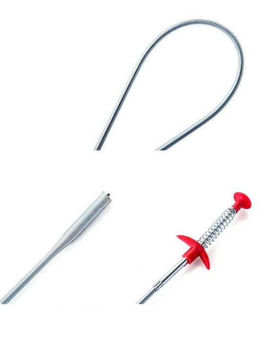 Spring Pipe Dredging Tool. - vital gadget