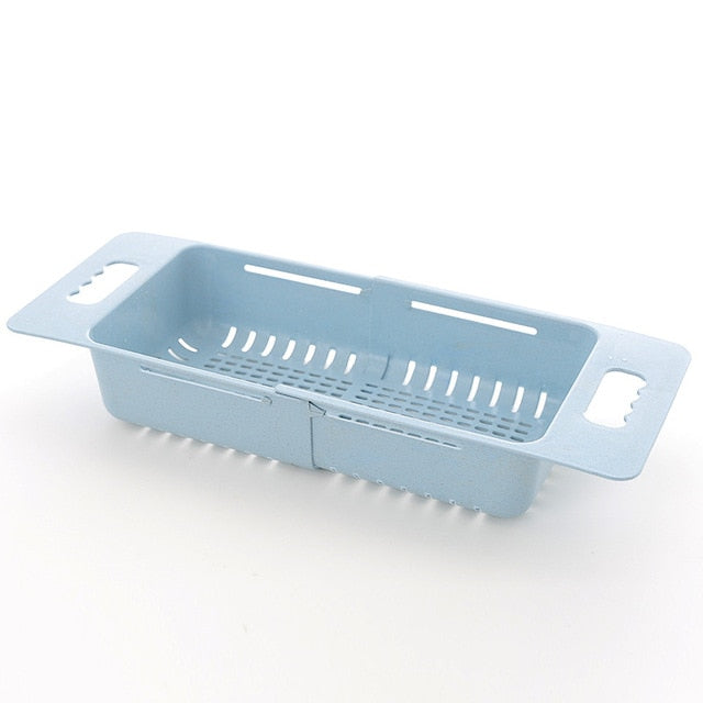 Adjustable Retractable Drain Basket - vital gadget