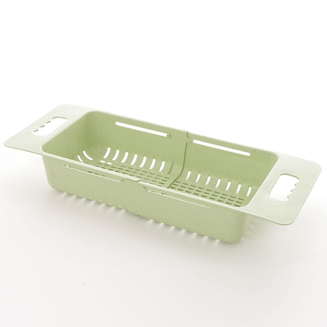Adjustable Retractable Drain Basket - vital gadget