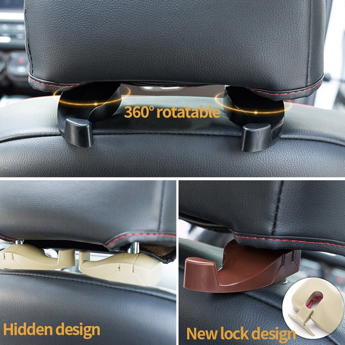 Car Vehicle Back Seat Hidden Hook - vital gadget